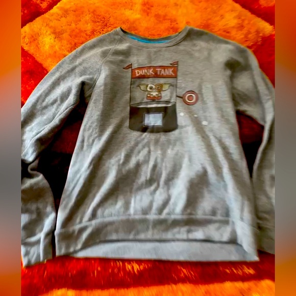 Small Gremlins Grey Crewneck Sweatshirt - Picture 2 of 3